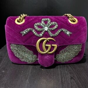 Gucci suede mammogram.